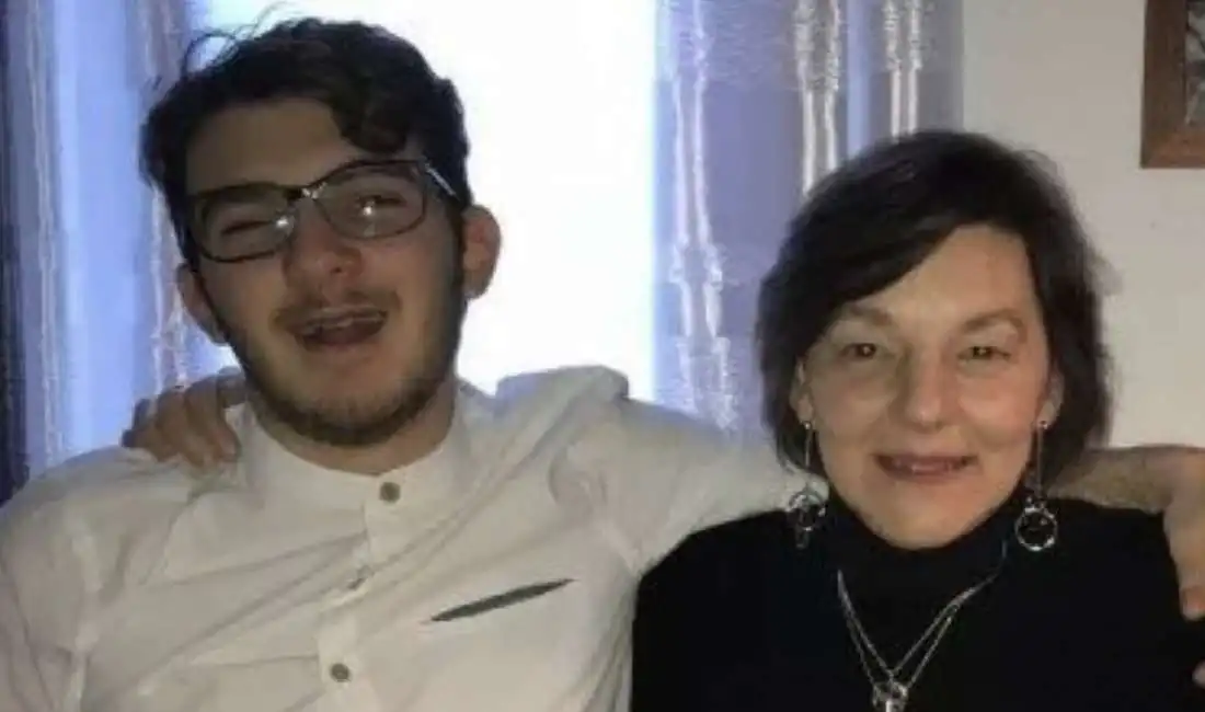 riccardo faggin e la mamma luisa cesaron