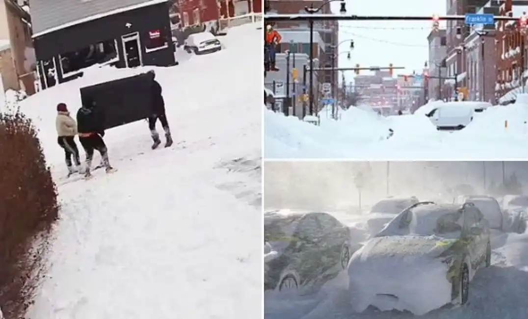 tempesta di neve america stati uniti 