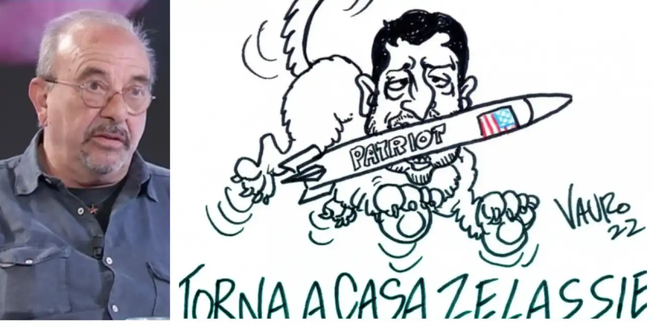 vauro vignetta zelensky