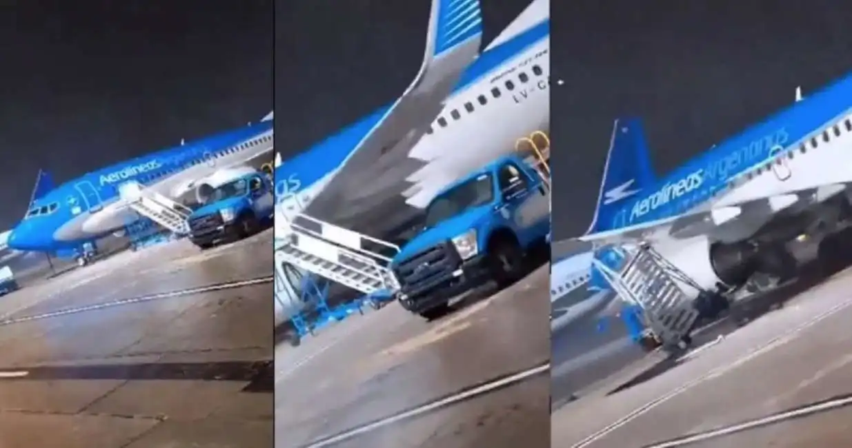 aereo prende il volo da solo per il vento in argentina 3