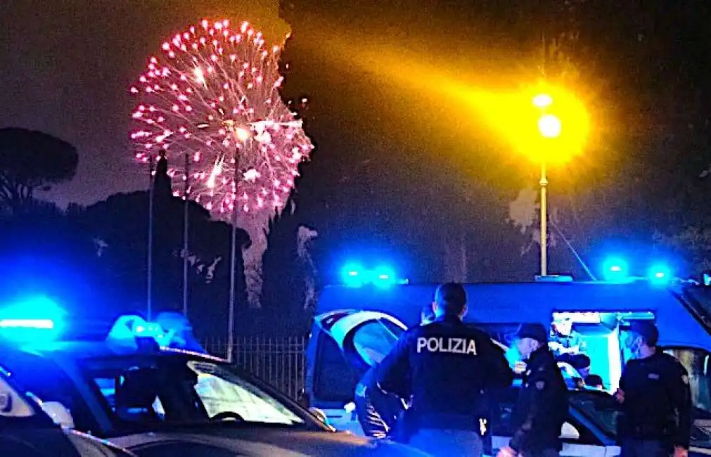 capodanno festeggiamenti polizia 