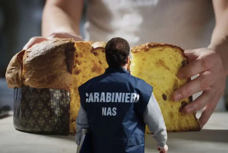 carabinieri nas panettone dolci natale 