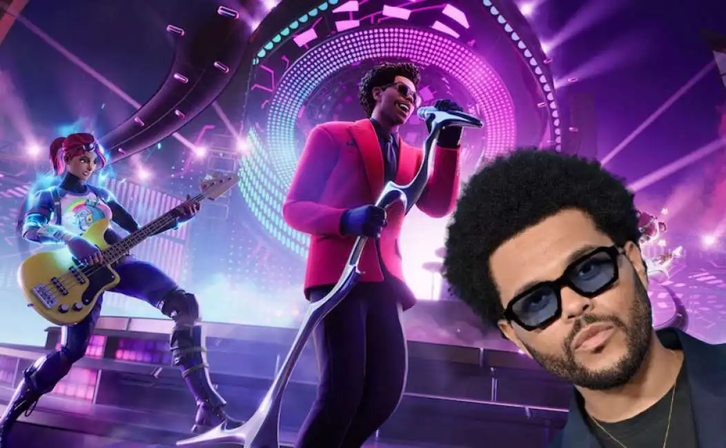 concerto di the weeknd su fortnite 2