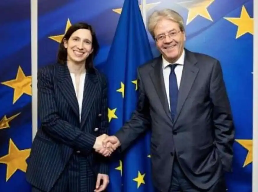 elly schlein paolo gentiloni