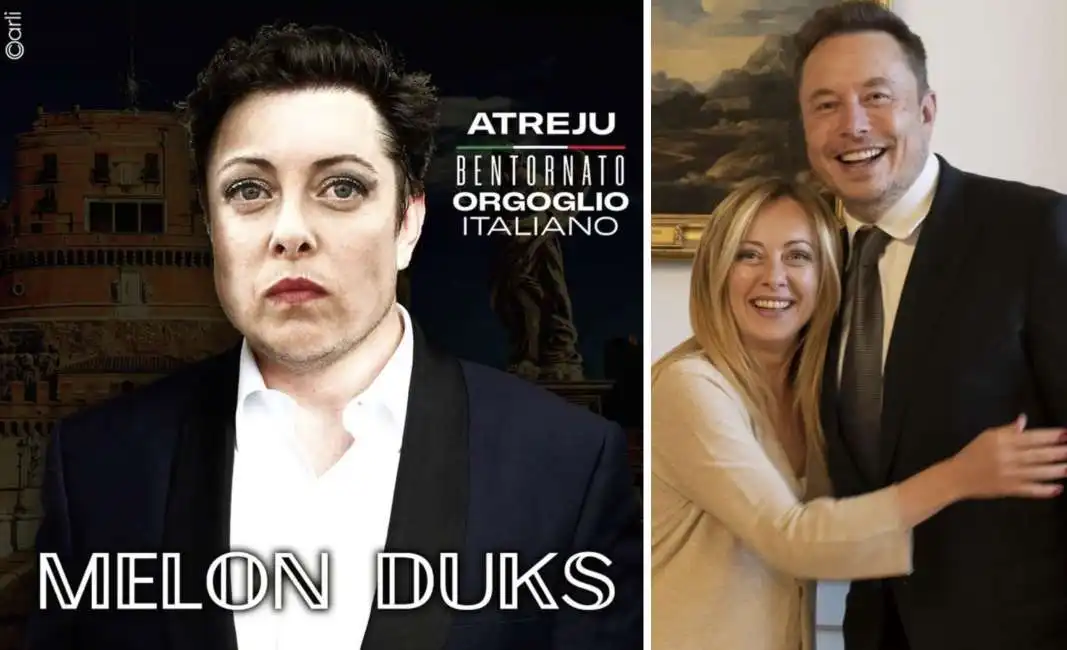 elon musk giorgia meloni 