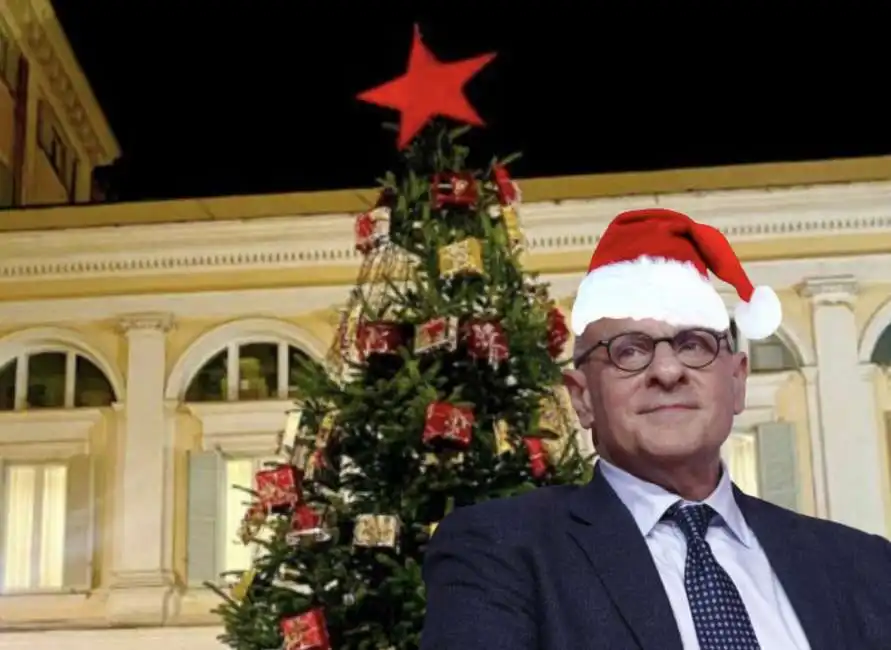 fabio rampelli albero di natale campidoglio 