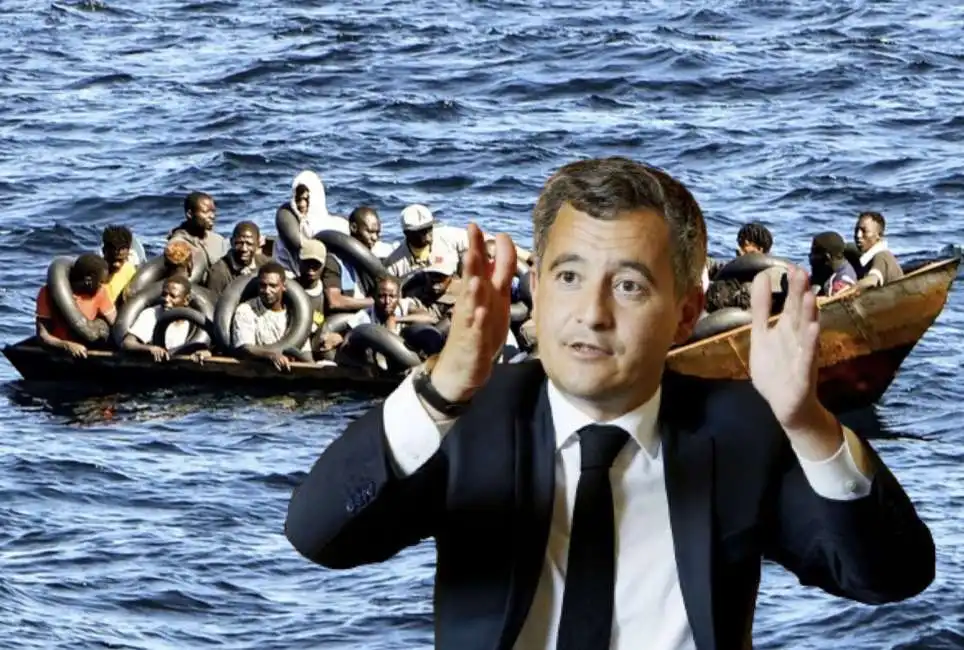 gerald darmanin migranti 