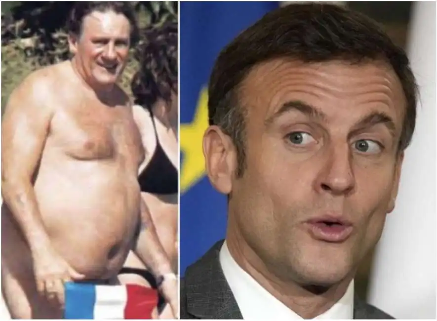 gerard depardieu emmanuel macron