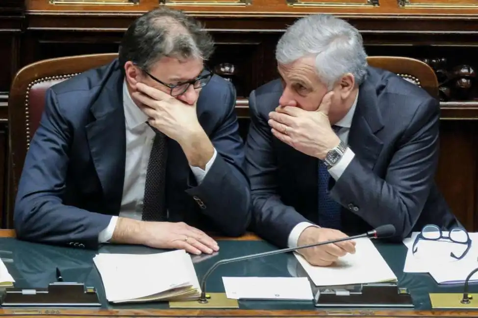 giancarlo giorgetti antonio tajani 