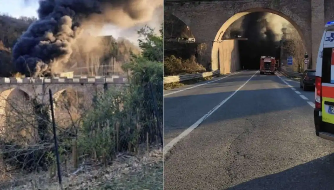 incidente tra un bus e ambulanza a urbino - 1