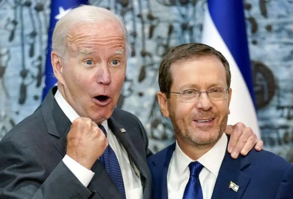 joe biden isaac herzog 