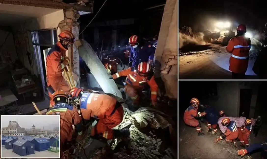 terremoto cina gansu qinghai