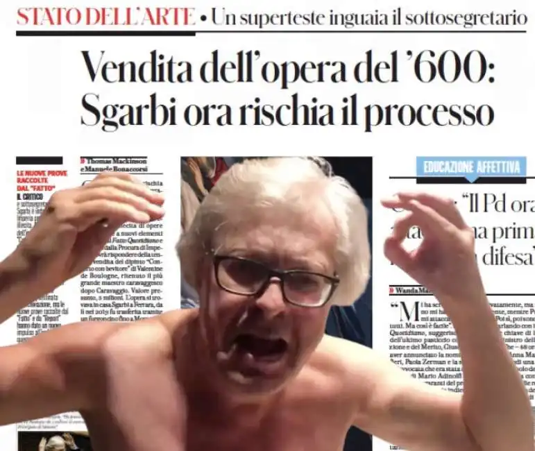 vittorio sgarbi il fatto quotidiano 