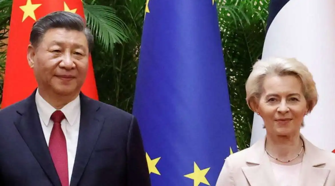 xi jinping e ursula von der leyen 