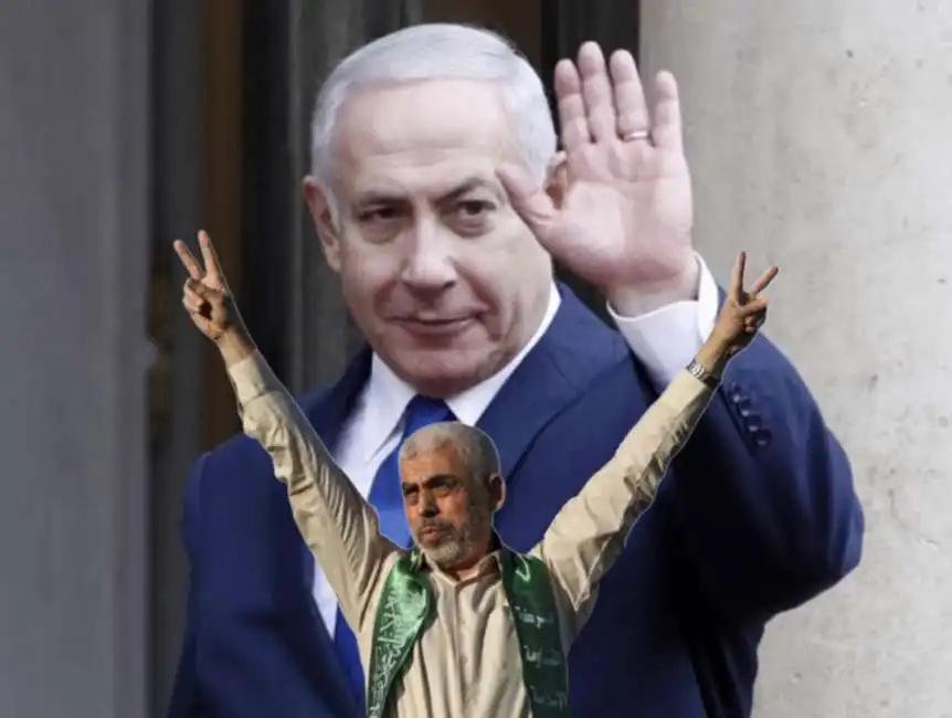 yahya sinwar bibi netanyahu