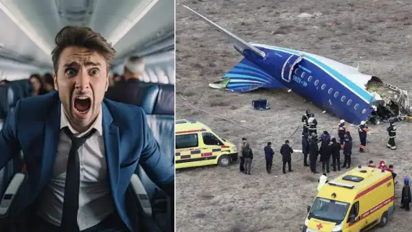 aereo azerbaigian airlines precipitato in kazakistan incidente disastro schianto aereo panico