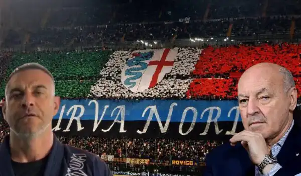 andrea beretta giuseppe beppe marotta curva nord inter 