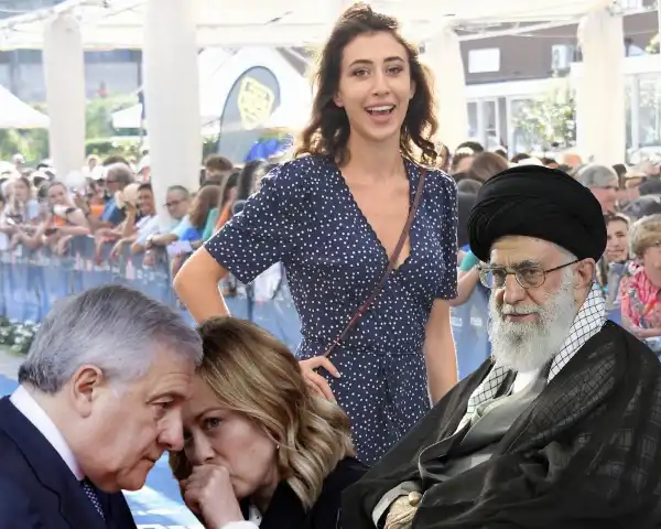 antonio tajani cecilia sala giorgia meloni ali khamenei 