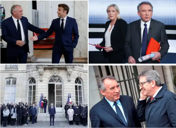 bayrou macron le pen