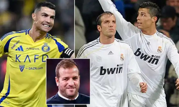 cristiano ronaldo rafael van der vaart 