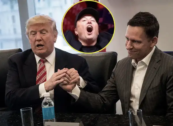 donald trump peter thiel elon musk 