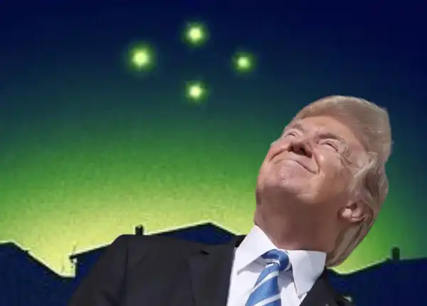 donald trump ufo droni 