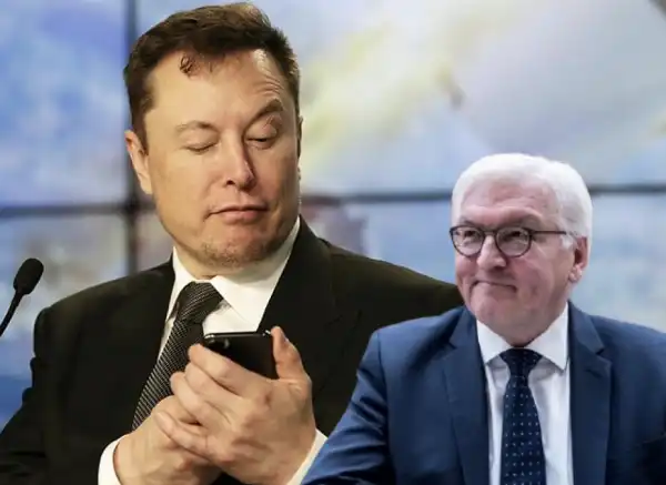 elon musk frank walter steinmeier 