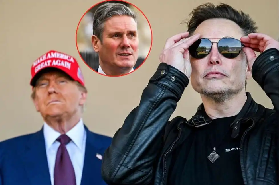 elon musk keir starmer donald trump