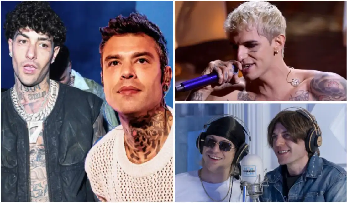 fedez tony effe achille lauro irama rkomi