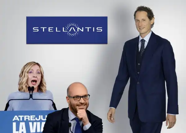 giorgia meloni lorenzo fontana john elkann