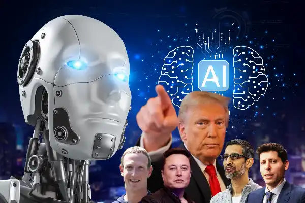 intelligenza artificiale elon musk donald trump mark zuckerberg sam altman sundar pichai 