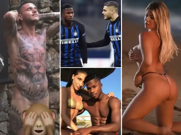 mauro icardi wanda nara keita balde simona guatieri 