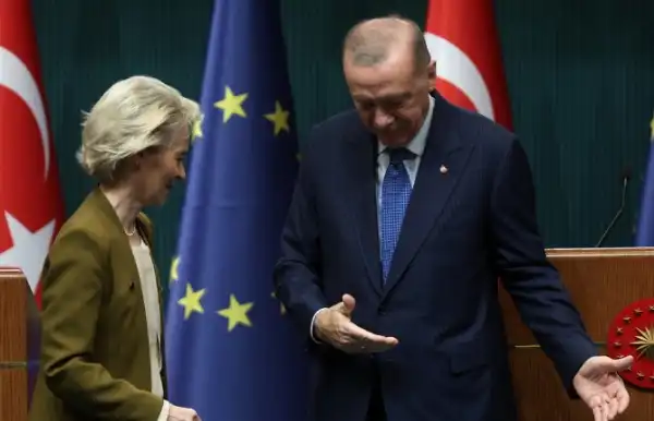 ursula von der leyen – recep tayyip erdogan