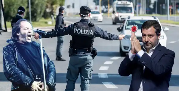 vasco rossi matteo salvini codice della strada cannabis