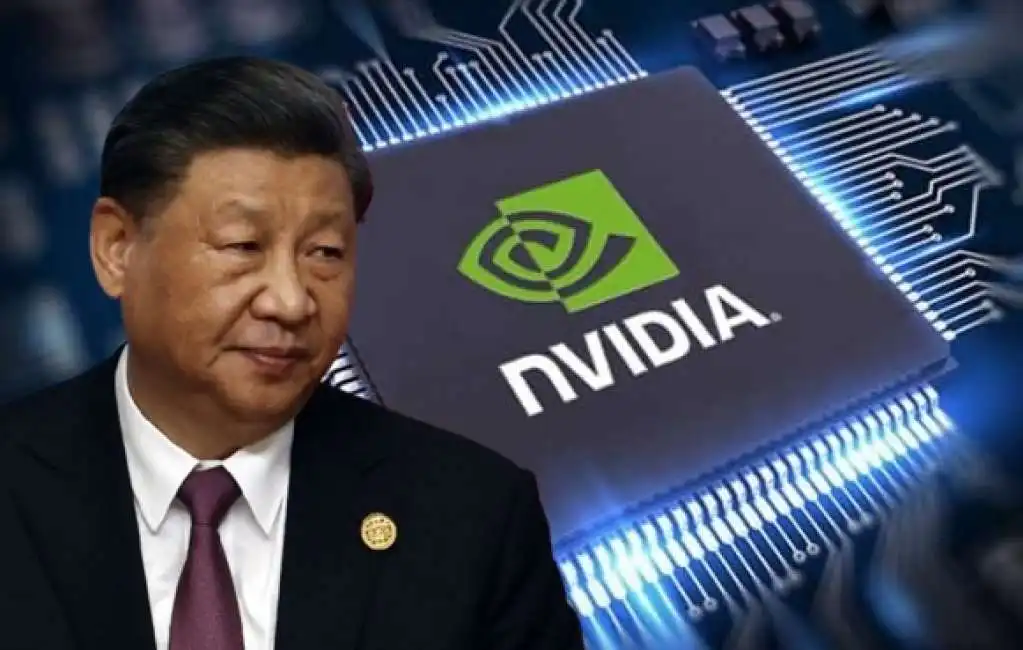 xi jinping cina nvidia microchip chip