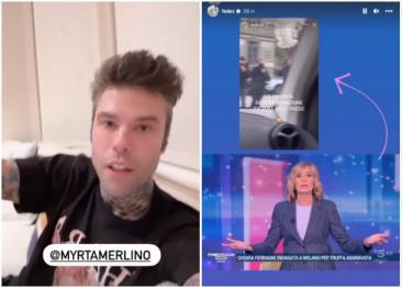 scazzo tra fedez e myrta merlino