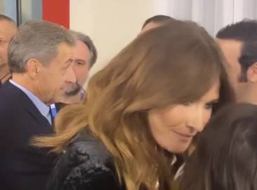 nicolas sarkozy e carla bruni a sanremo 2023