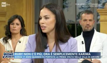 karima el mahroug (ruby) si racconta ai fatti vostri 