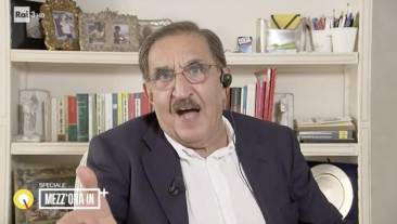 ignazio la russa a mezzora in piu' parla di gennaro sangiuliano