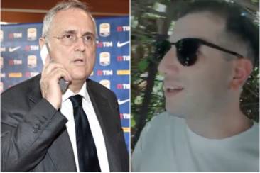 lotito sbrocca al telefono con un tifoso