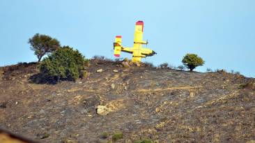 canadair si schianta sull'etna